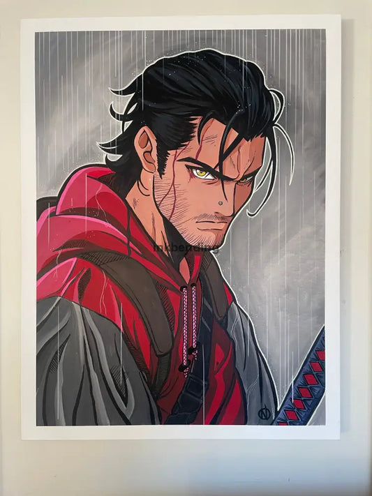 Original Ronin painting Art